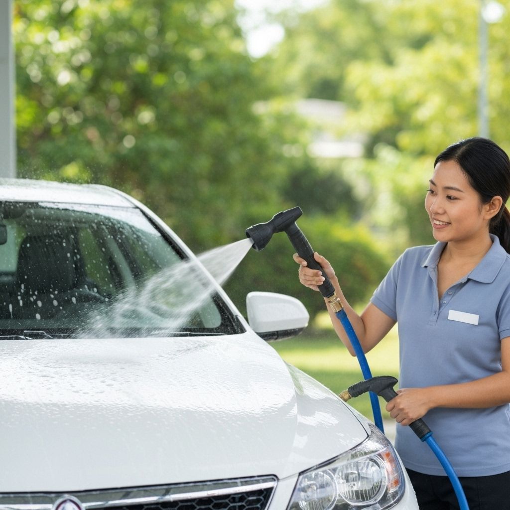 Eco-friendly car washing benefits